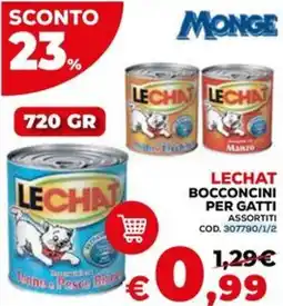 Conforama Monge lechat bocconcini per gatti offerta