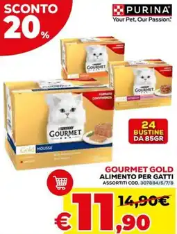 Conforama Purina gourmet gold alimento per gatti offerta