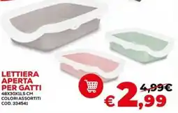 Conforama Lettiera aperta per gatti offerta