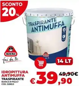 Conforama Boero idropittura antimuffa traspirante offerta