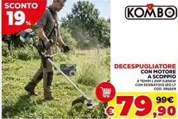 Conforama Kombo decespugliatore con motore a scoppio offerta