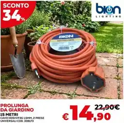 Conforama Bion lighting prolunga da giardino offerta