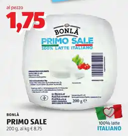 ALDI BONLÀ PRIMO SALE offerta