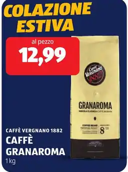 ALDI Caffè Vergnano 1882 Caffè Granaroma offerta