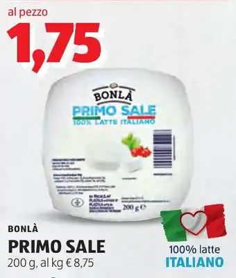BONLÀ PRIMO SALE