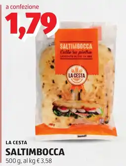 ALDI SALTIMBOCCA LA CESTA offerta