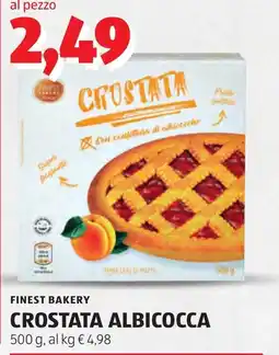 ALDI FINEST BAKERY CROSTATA ALBICOCCA offerta
