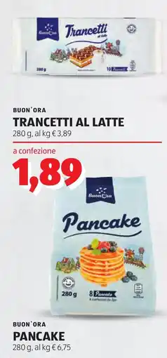 ALDI Trancetti al latte BuonCra offerta