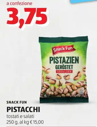 ALDI Snack Fun Pistacchi offerta