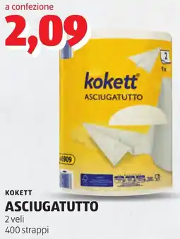 ALDI kokett ASCIUGATUTTO offerta