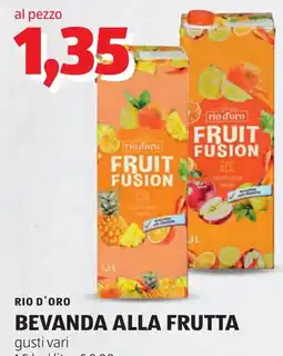 ALDI RIO D'ORO BEVANDA ALLA FRUTTA offerta