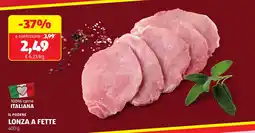 ALDI IL PODERE LONZA A FETTE offerta