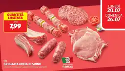 ALDI BBQ GRIGLIATA MISTA DI SUINO offerta