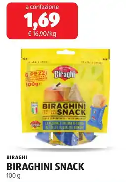 ALDI BIRAGHI BIRAGHINI SNACK offerta