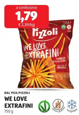 ALDI Pizzoli WE LOVE EXTRAFINI offerta