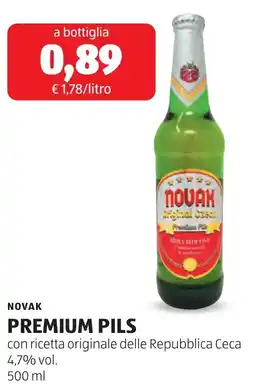 ALDI NOVAK PREMIUM PILS offerta