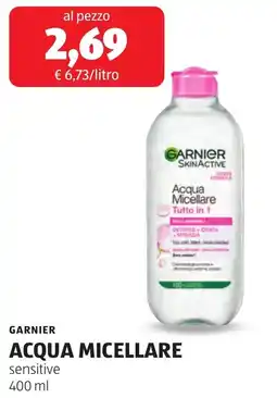ALDI GARNIER ACQUA MICELLARE sensitive offerta