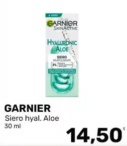 Iper Tosano GARNIER Siero hyal. Aloe offerta