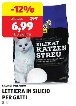 ALDI CACHET PREMIUM LETTIERA IN SILICIO PER GATTI offerta
