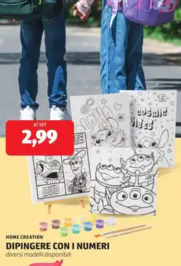 ALDI Home creation dipingere con i numeri offerta