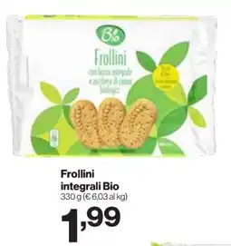 In'S Mercato Frollini integrali Bio offerta