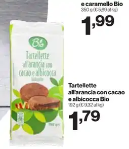 In'S Mercato Tartellette all'arancia con cacao e albicocca Bio offerta