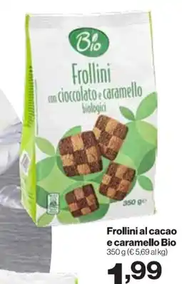 In'S Mercato Frollini al cacao e caramello Bio offerta