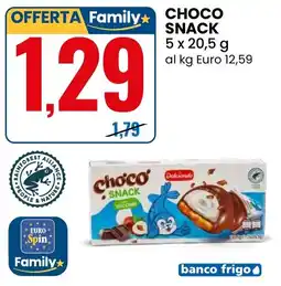 Eurospin Choco Snack Dolcerando offerta
