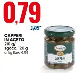 Eurospin VariaGusto Capperi in aceto offerta
