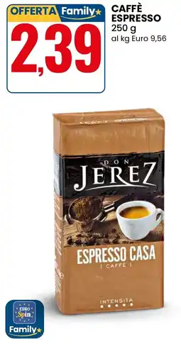Eurospin Don jerez caffè espresso offerta