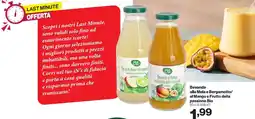 In'S Mercato Beveranda alla Mela e Bergamotto/ al Mango e Frutto della passione Bio offerta
