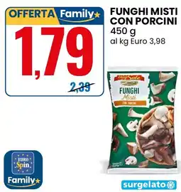 Eurospin Funghi MISTI con Porcini offerta
