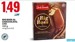 Eurospin Dolciando 3 Big Boss al Cioccolato offerta