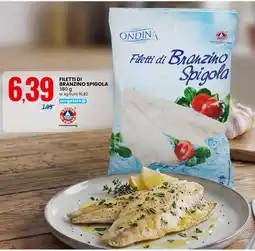 Eurospin Filetti di Branzino Spigola Ondina offerta