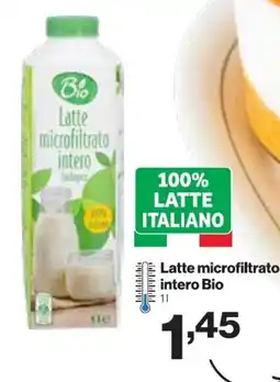 In'S Mercato Latte microfiltrato intero Bio offerta