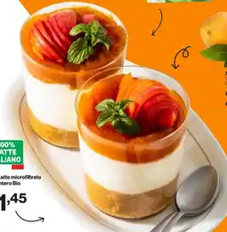 In'S Mercato Panna cotta pesca Bio offerta