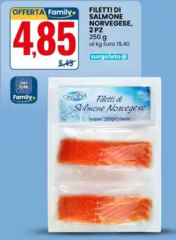 Eurospin Filetti di Salmone Norvegese Ondina offerta