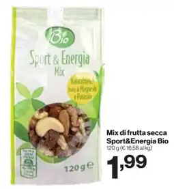 In'S Mercato Mix di frutta secca Sport&Energia Bio offerta