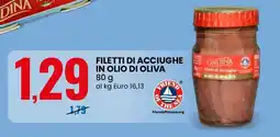 Eurospin Ondina filetti di acciughe ondina offerta