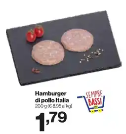 In'S Mercato Hamburger di pollo Italia offerta