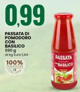 Eurospin Passata di pomodoro con basilico offerta