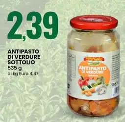Eurospin Antipasto di verdure Sottolio offerta