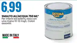 Eurospin SMALTO ALL'ACQUA SISTEMA casa offerta