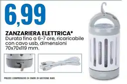 Eurospin ZANZARIERA ELETTRICA* offerta