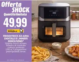 Eurospin Friggitrice ad aria digitale 8 L INN891 INNOLIVING offerta