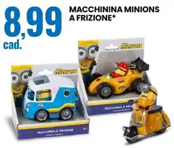 Eurospin MACCHININA MINIONS A FRIZIONE* offerta