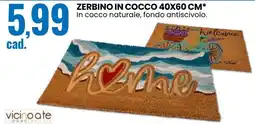Eurospin Zerbino in cocco naturale offerta