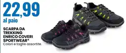 Eurospin SCARPA DA TREKKING ENRICO COVERI SPORTWEAR* offerta