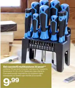 In'S Mercato Set cacciaviti multifunzione offerta