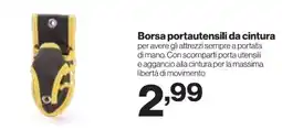 In'S Mercato Borsa portautensili da cintura offerta